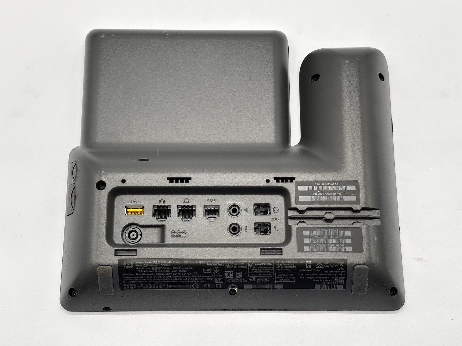 Cisco CP-8861-K9 8861 IP Phone-No Stand