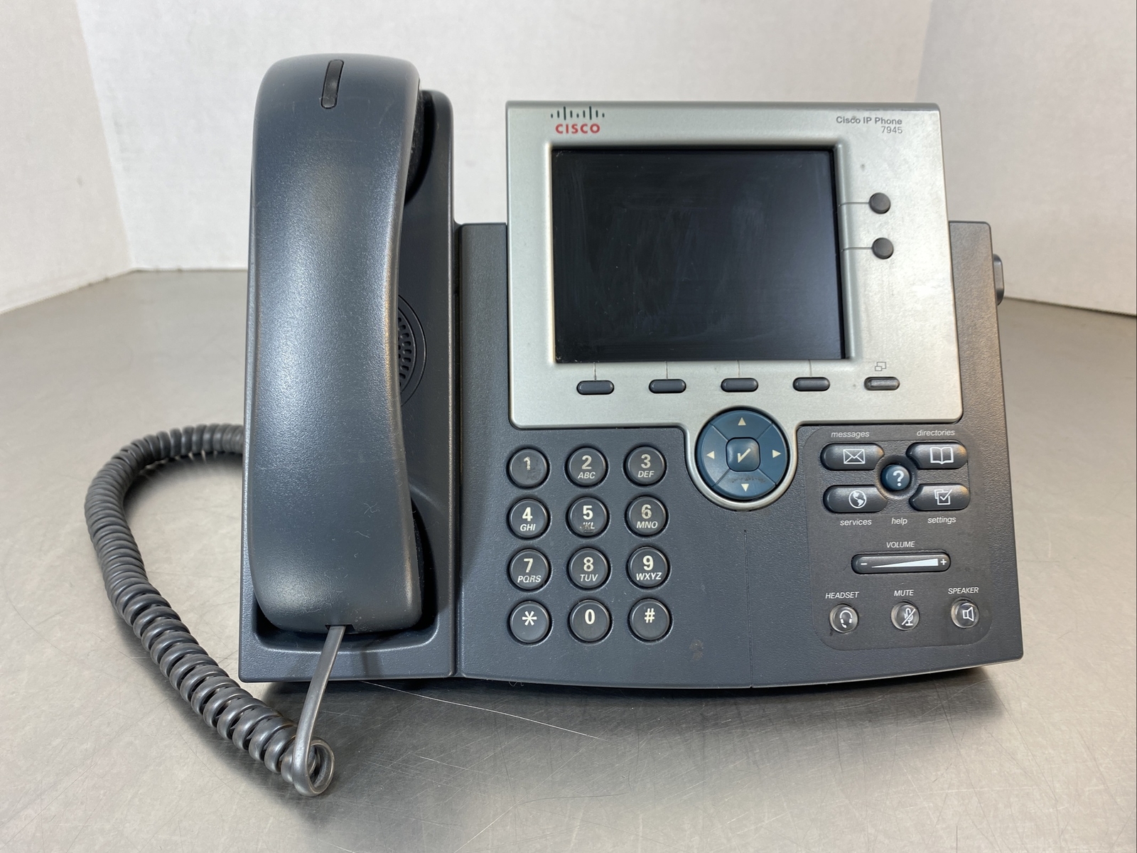 Cisco CP-7945G Unified IP VoiP Business Office Phone 4H