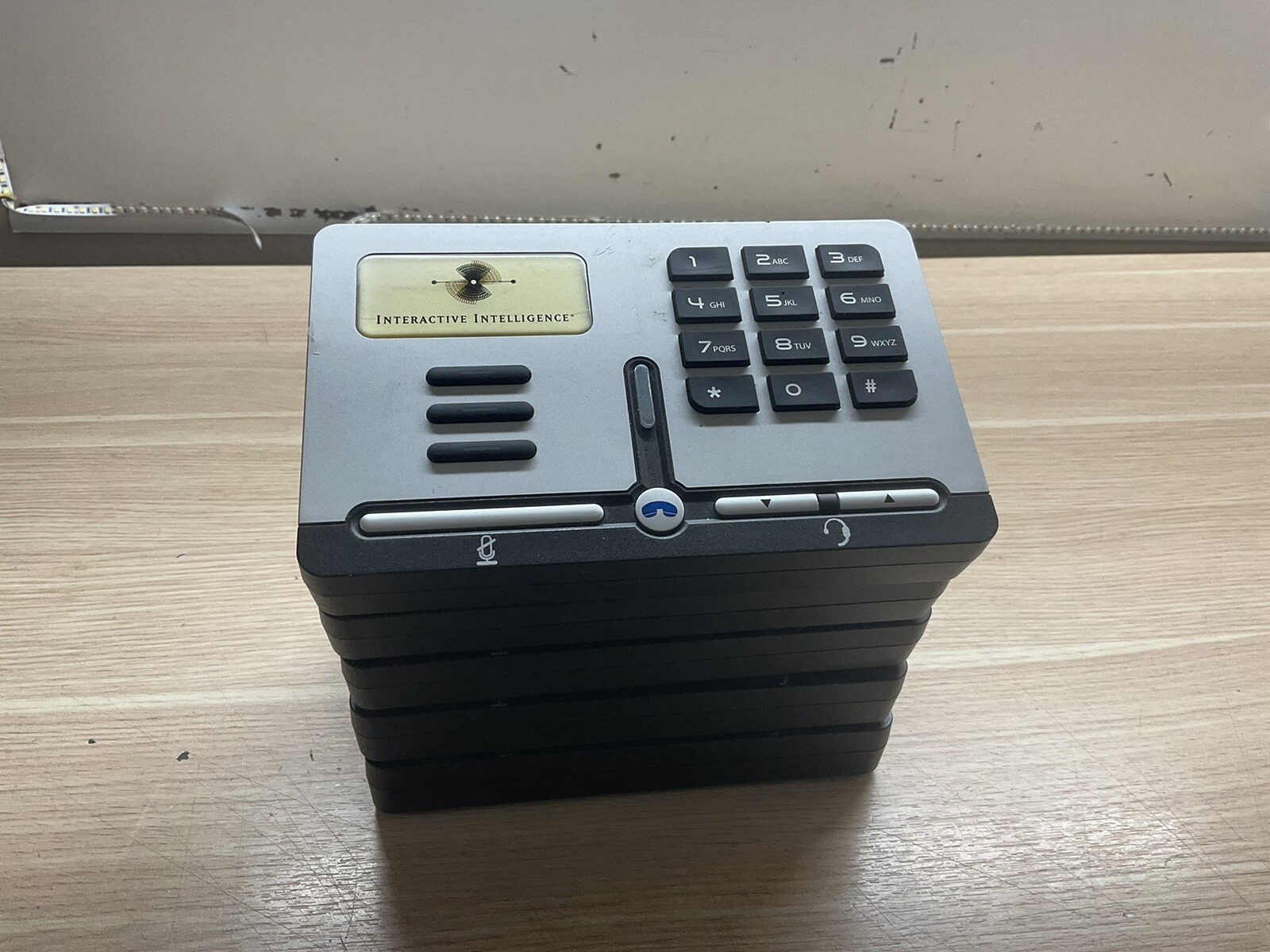 Interactive Intelligence Inter/SIP Station II GGWV00557 SIP-200/lot Of 5/JUA535