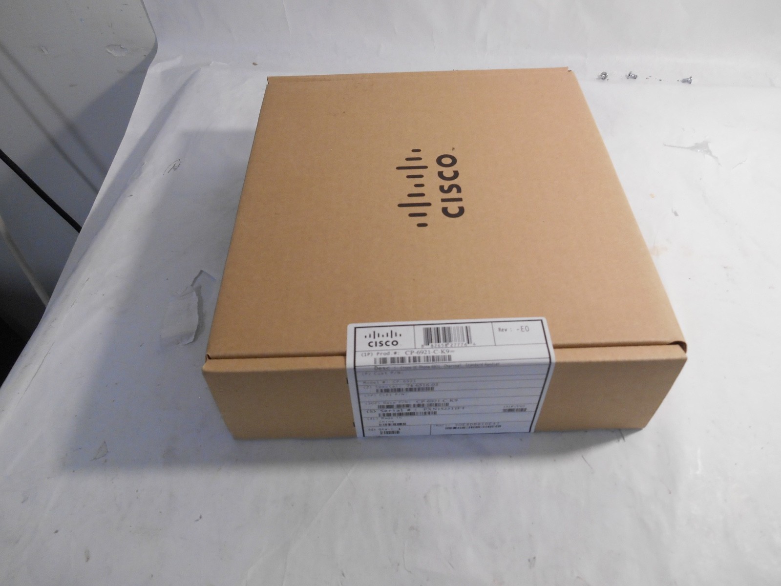 Qty 30 Cisco CP-6921-C-K9 VOIP Desktop Wired Phone – Black. ***New** Lot of 30