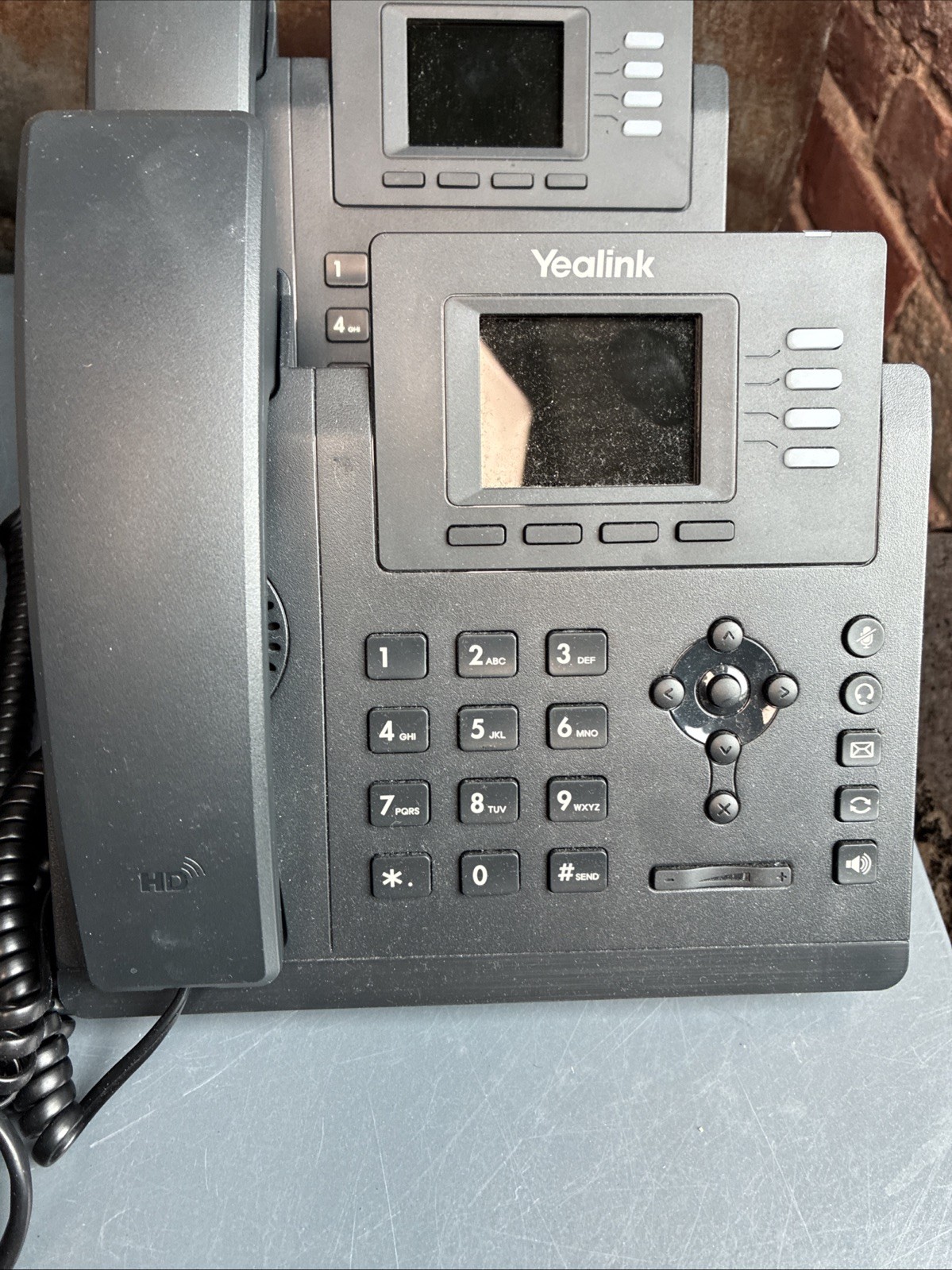 Lot of Four Yealink SIP-T33G IP Phone