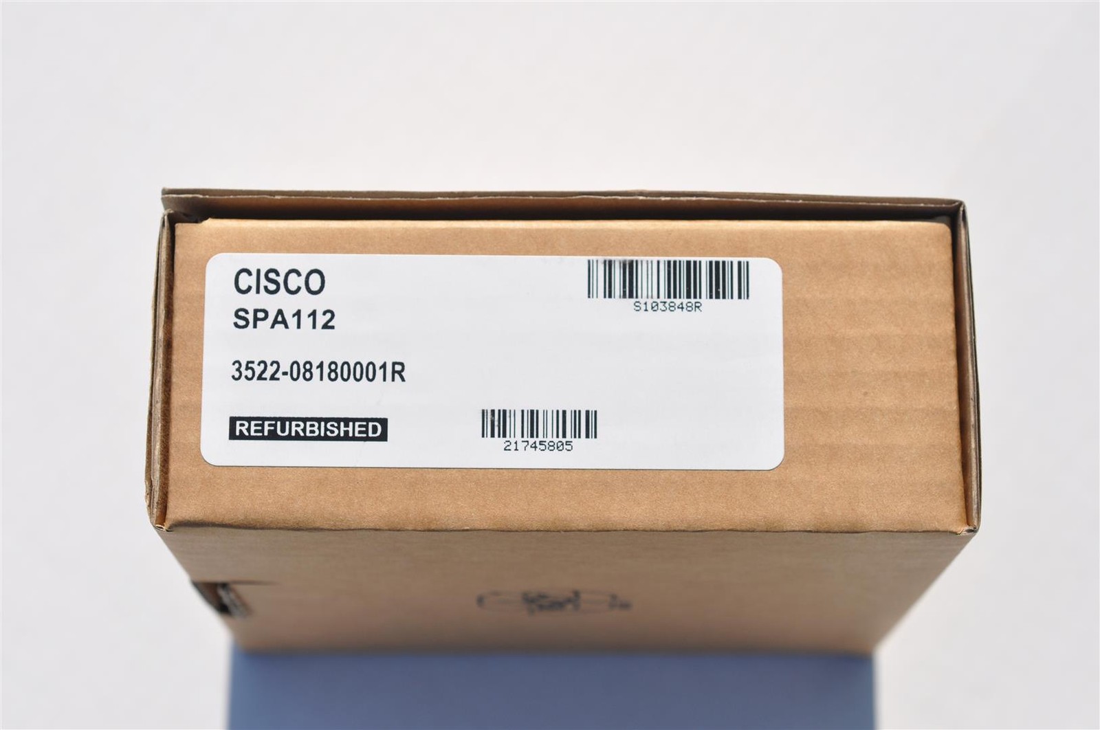 Cisco SPA112 VoIP Analog Phone Adapter with 2 FXS Ports *UNLOCKED / Brand Free*