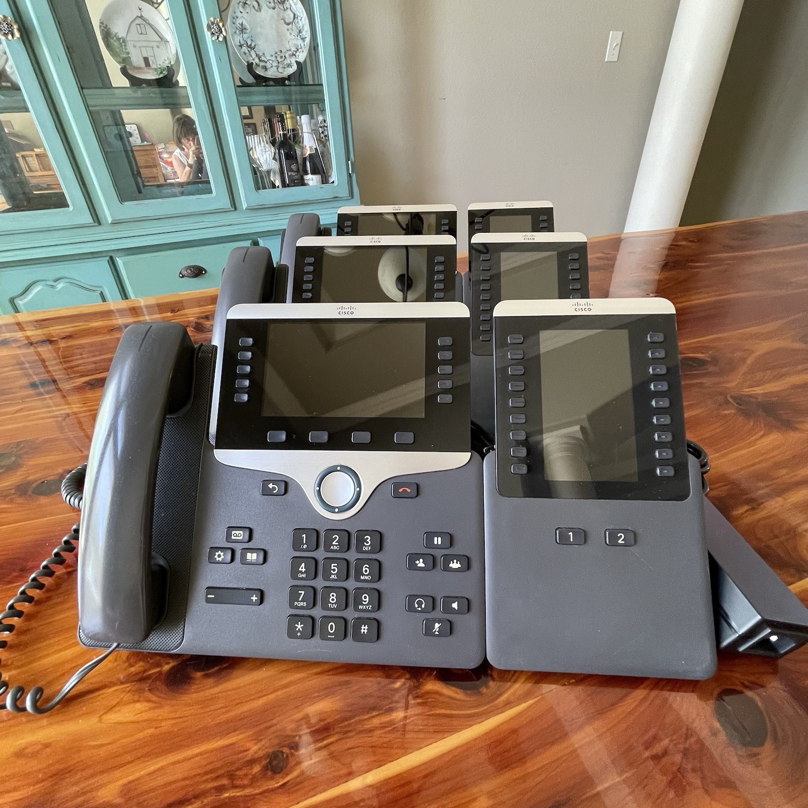 Cisco CP-8851-3PCC MPP IP Phone w/ Expansion Modules MPP Firmware Tested