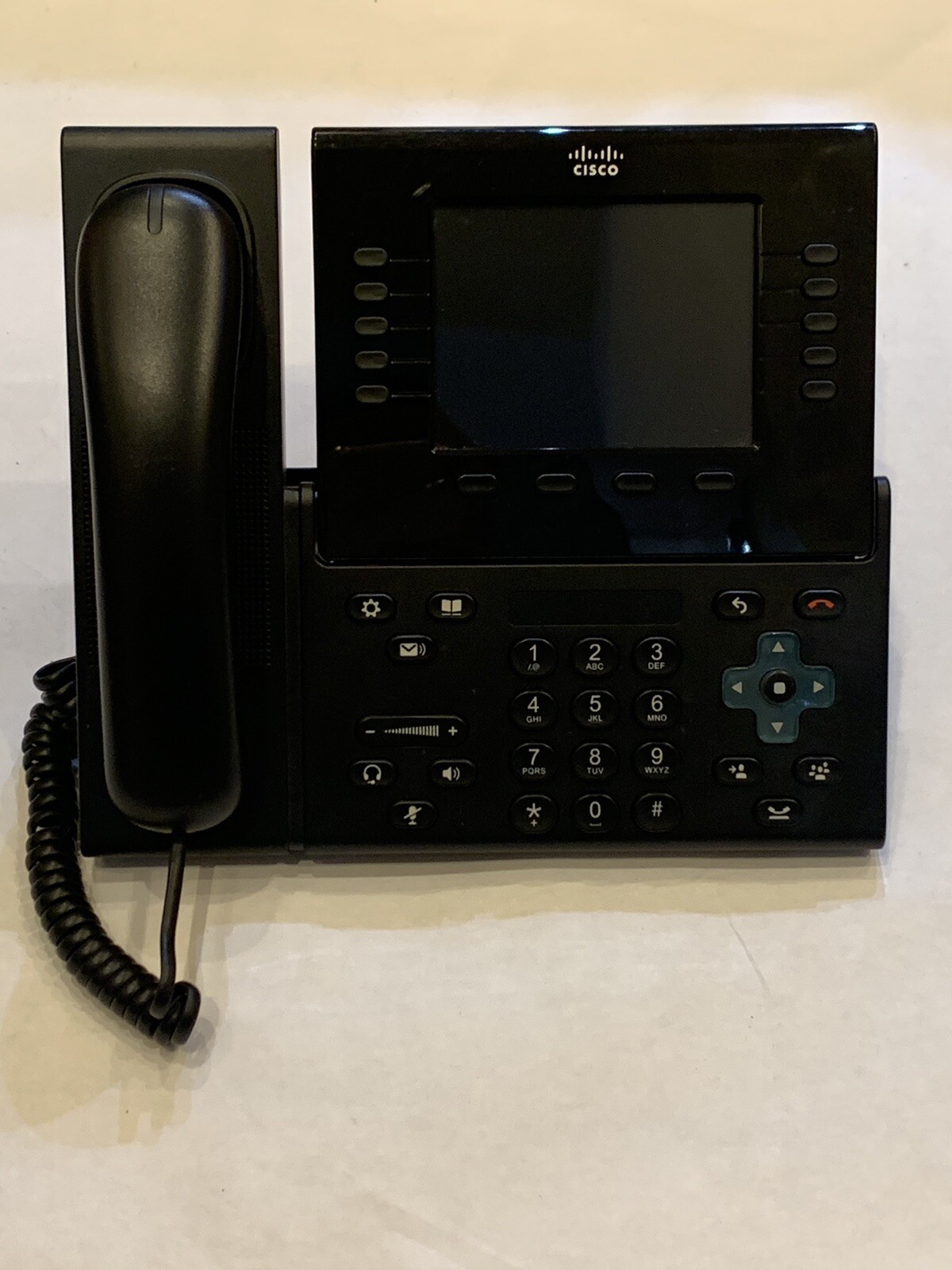 LOT OF 7, Cisco CP-8961-C-K9 Unified IP Phone 8961 5-inch TFT Color Display