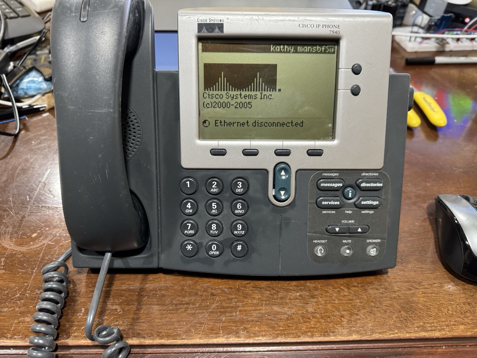 Cisco 7940G IP Phone — INCLUDES POWER SUPPLY
