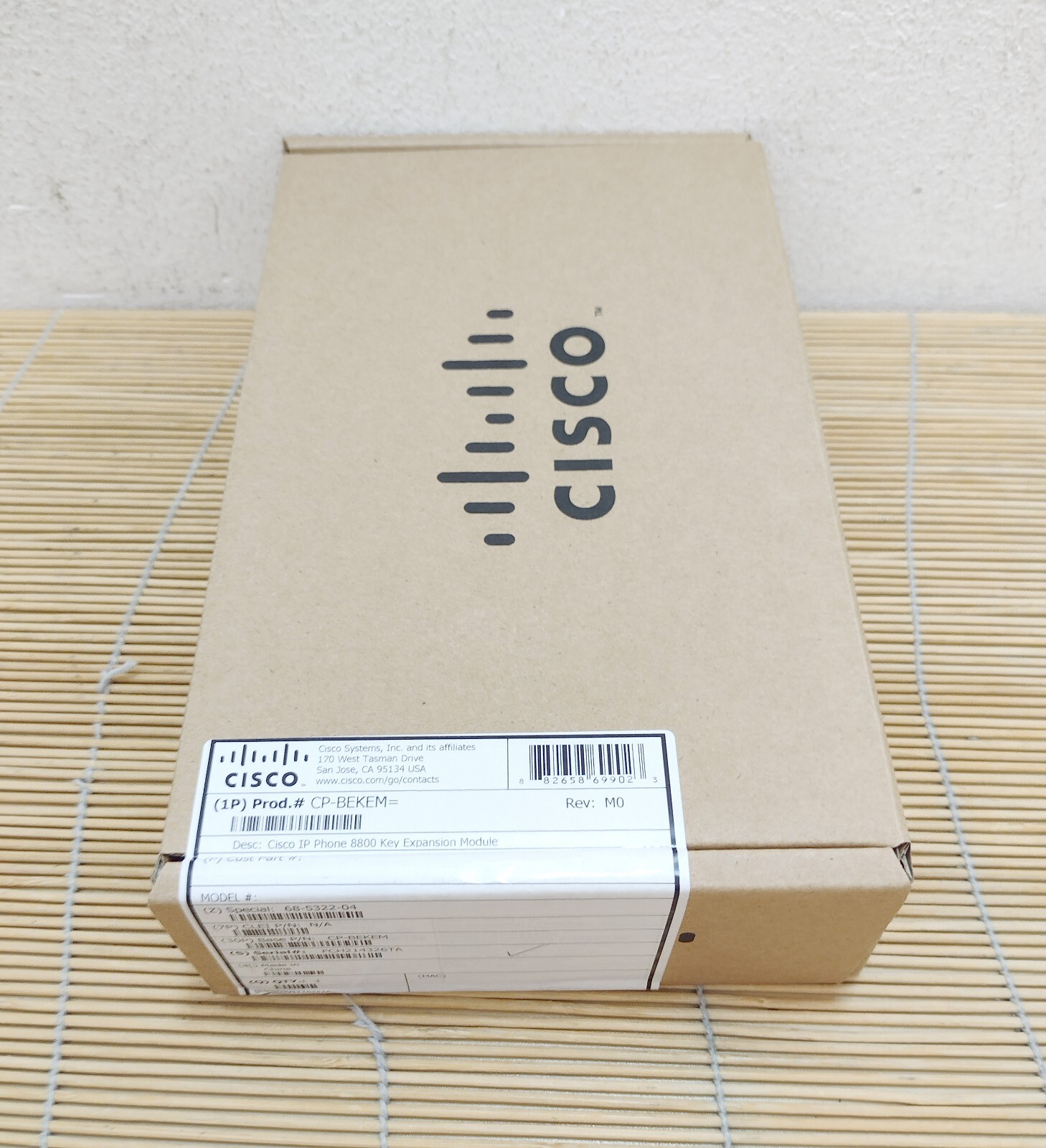 New Cisco CP-BEKEM Key Expansion Module for IP Phone 8800 Series New Sealed Box