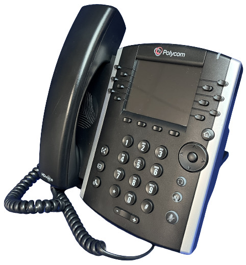 Polycom VVX400, IP Business Media Phone – PreOwned