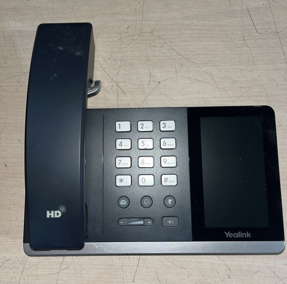 x6 YEALINK SIP-T55A TEAMS EDITION MID LEVEL ANDROID DESK PHONE