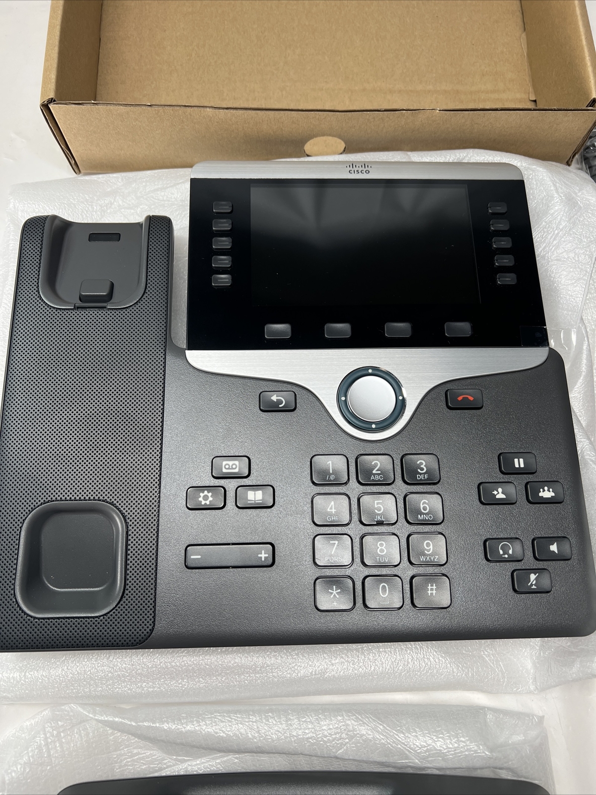 Cisco 8811 UC Phone – Black And Gray DEFECTS See Description