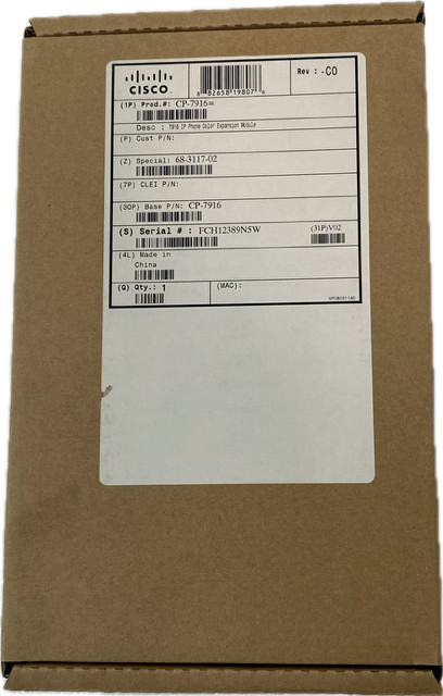 Cisco 7916 IP Phone Expansion Module CP-7916=