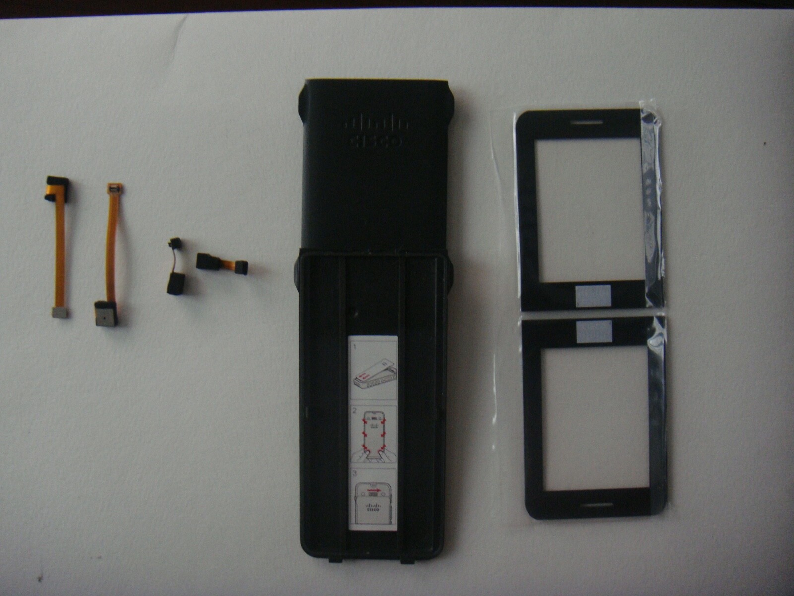 CISCO CP-8821-K9 BACKCOVER, MICS & SCREEN REPLACEMENTS ***(LOT OF 2)