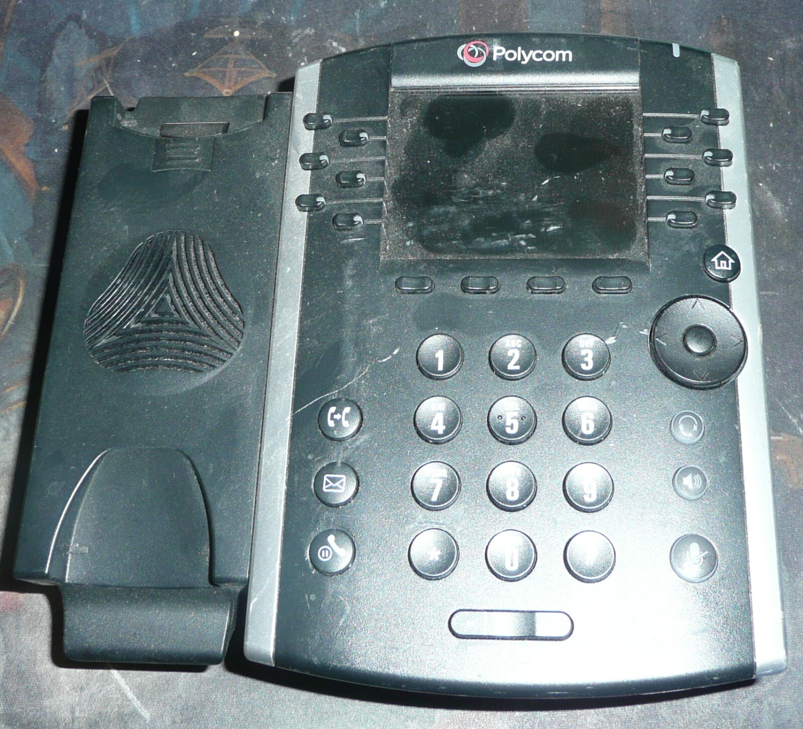 Polycom VVX400 Business Office VOIP Telephone Phone – NO STAND NO HANDSET