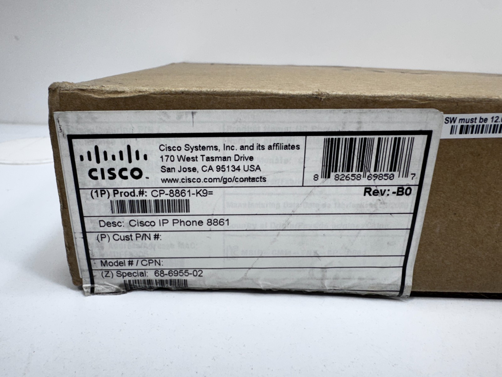 Cisco IP Phone 8861 Corded Telephone CP-8861-K9