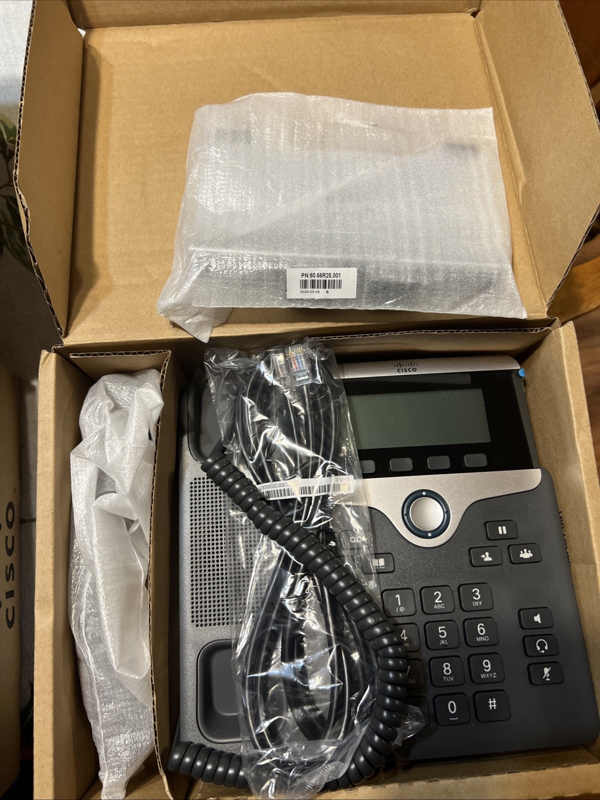 Cisco CP-7821-K9 IP UC Phone Black