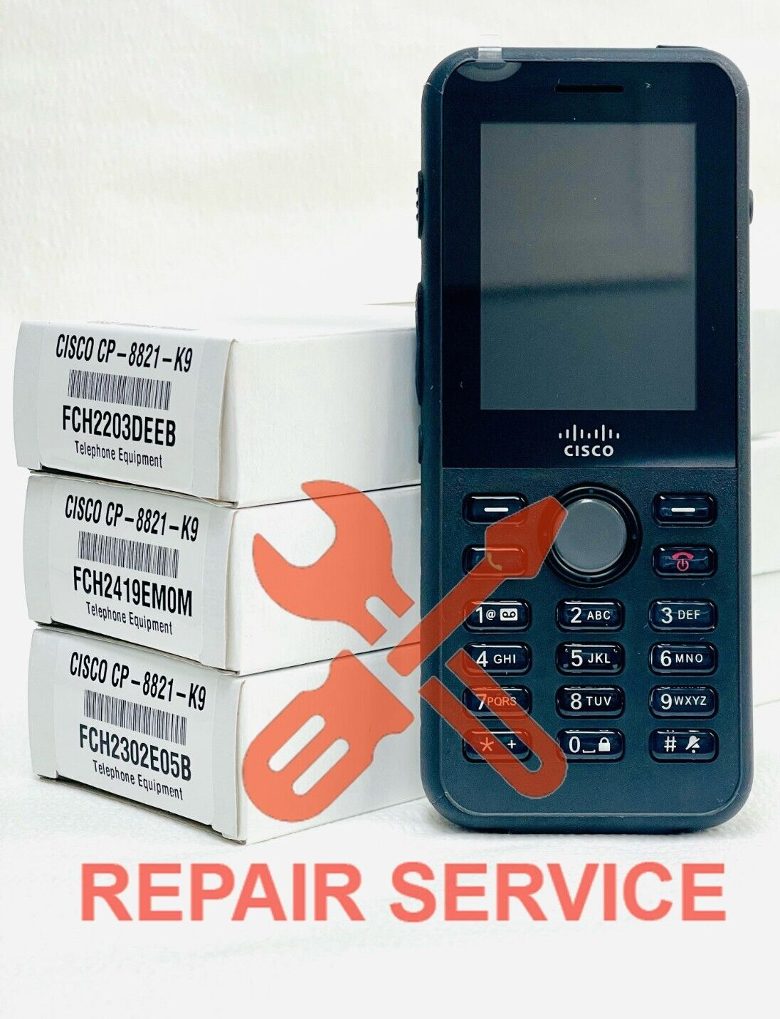 PROFESSIONAL SERVICE REPAIR Cisco CP-8821-K9 w/2 year WARRANTY