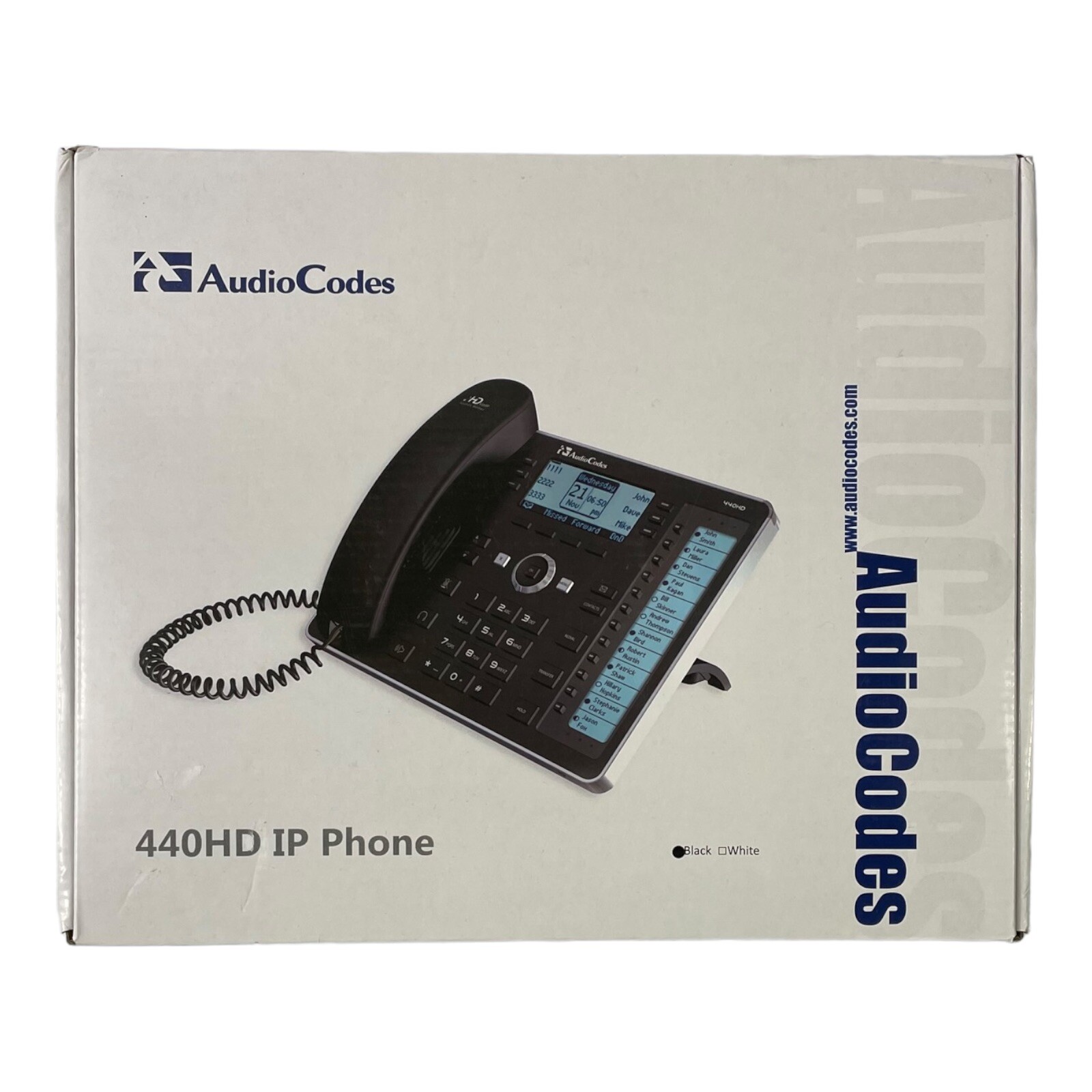 Audio Codes IP Phone Model: 440HD Black NEW