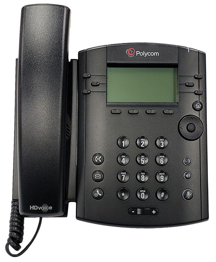 Polycom VVX300 VoIP Desk Phone with Stand & Handset *VoIP*