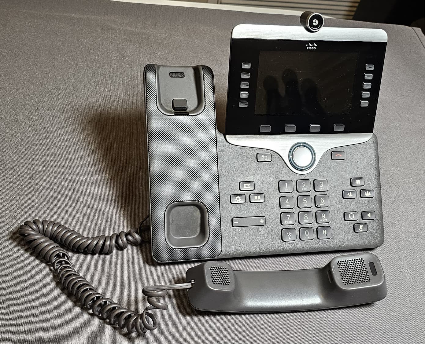 NEW Cisco CP-8845 5-Line VoIP IP Video Business Office Phone w/ Camera