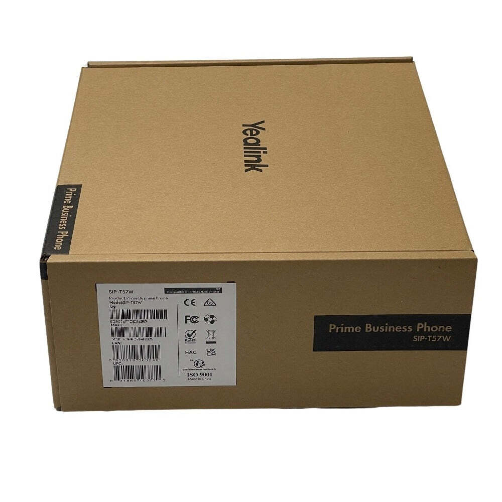 Yealink SIP-T57W Gigabit IP Phone (1301089) – Brand New w/1-Year Warranty