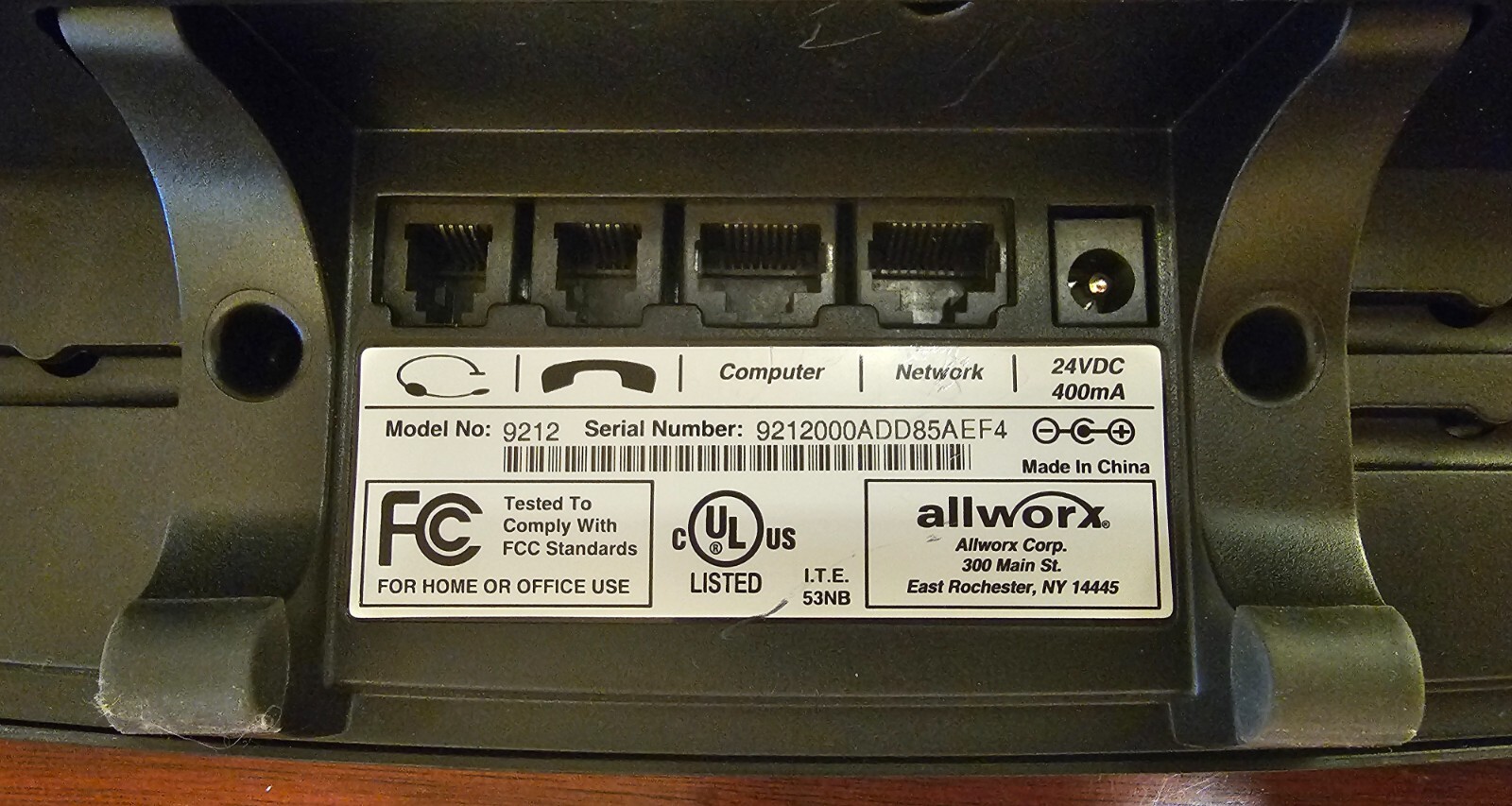Allworx Phone System: 40 of models 9212+9204G @ $15/ea & 1 model 9224 @ $25/ea