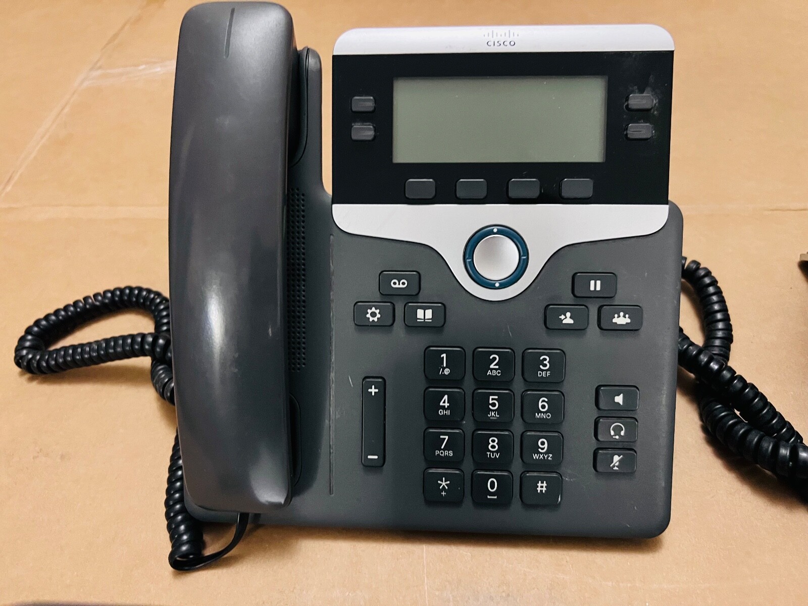 Lot of 4 Cisco CP-7821 VOIP Phone | With Stand and Handset | Business IP