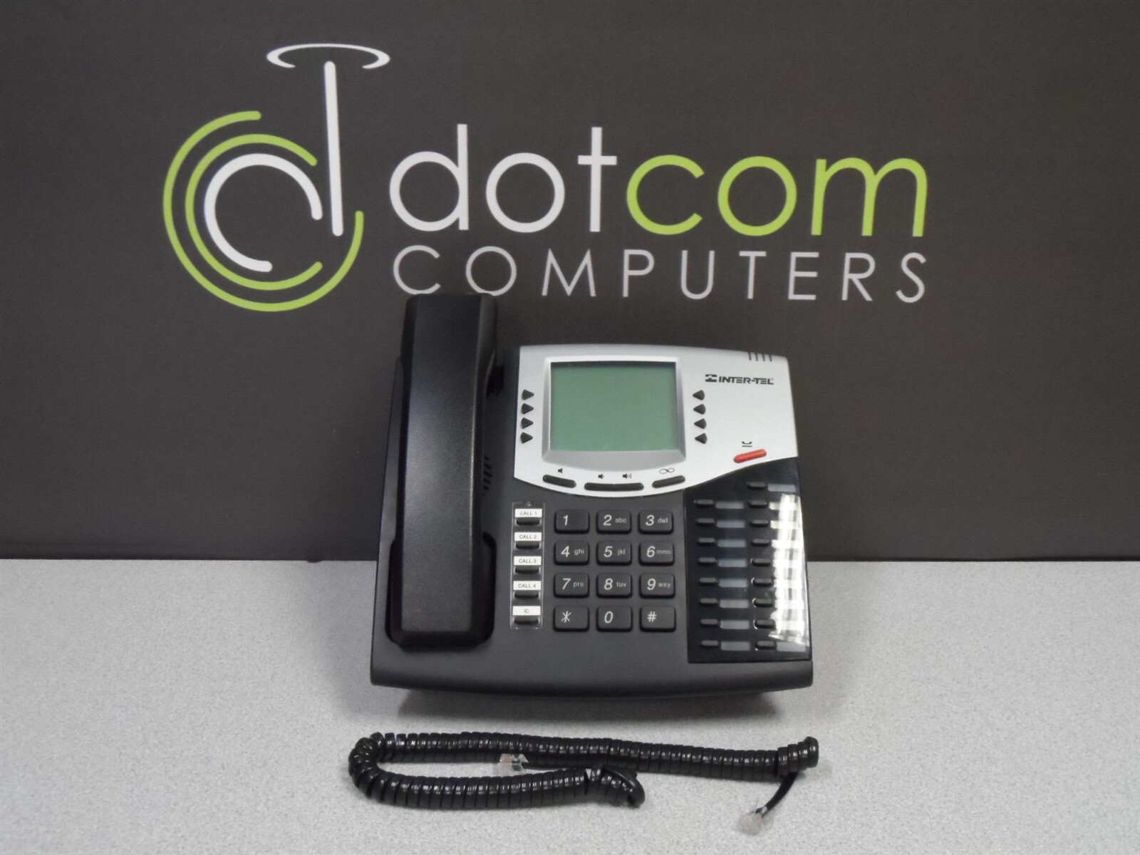 Inter-tel 550-8662E 8662E Axxess 550.8662E black Display Phone Warranty 8662 E