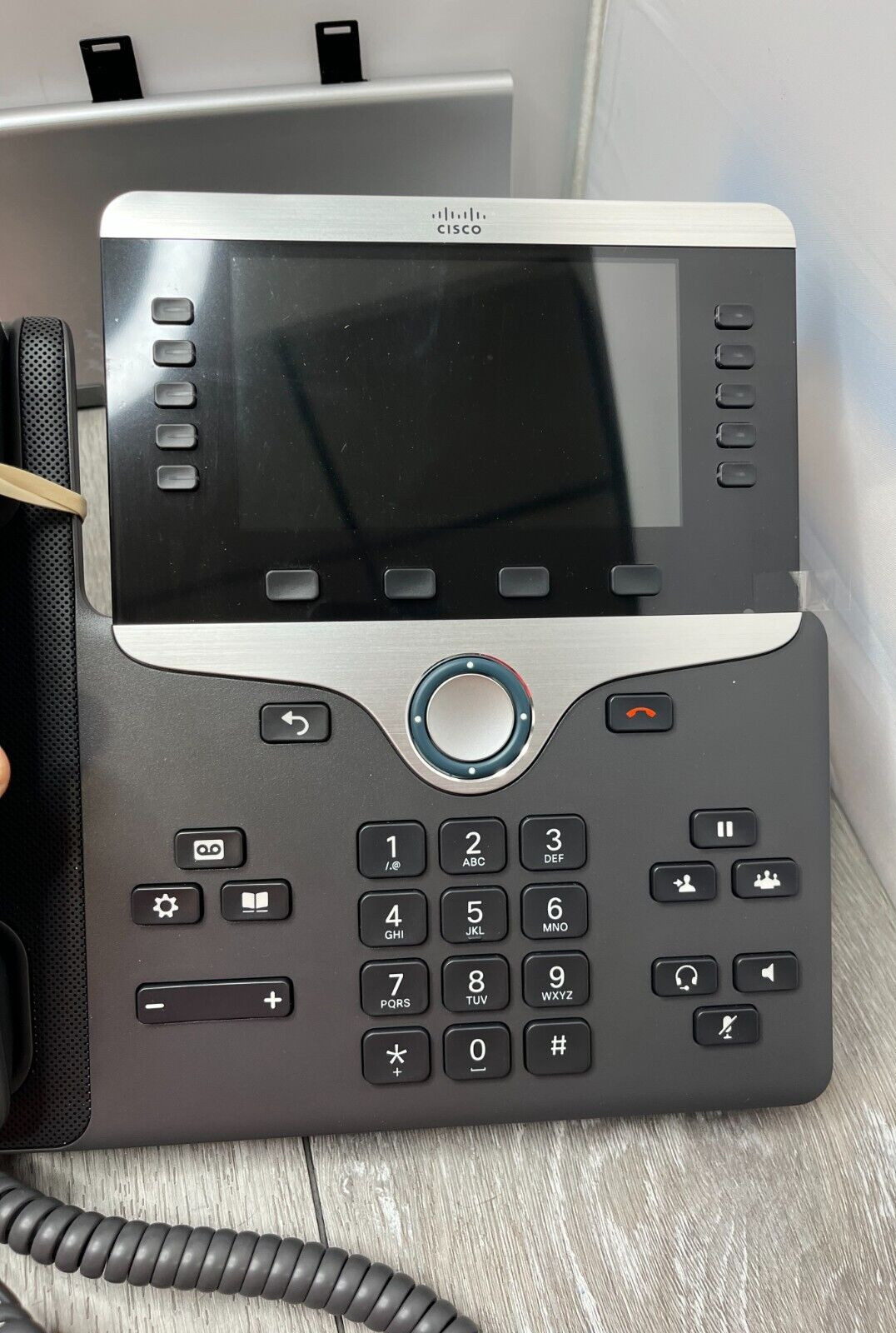 Cisco 8811 IP Business Phone, Corded Wall Mountable or Desktop, Charcoal