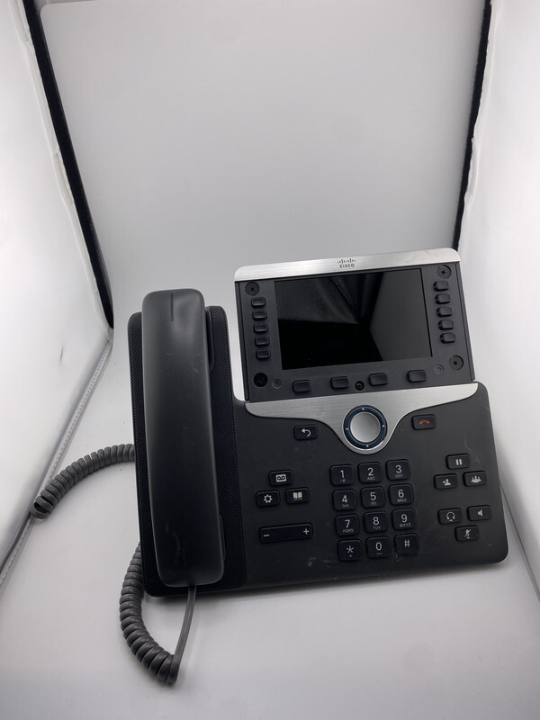 LOT OF 9 CISCO CP-8851 CP-8851-K9 MULTI-PLATFORM IP PHONES WITH CORDED PHONE