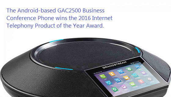 MAKE OFFER! Grandstream GAC2500 Android Conference Phone 6 Line Bluetooth Touch