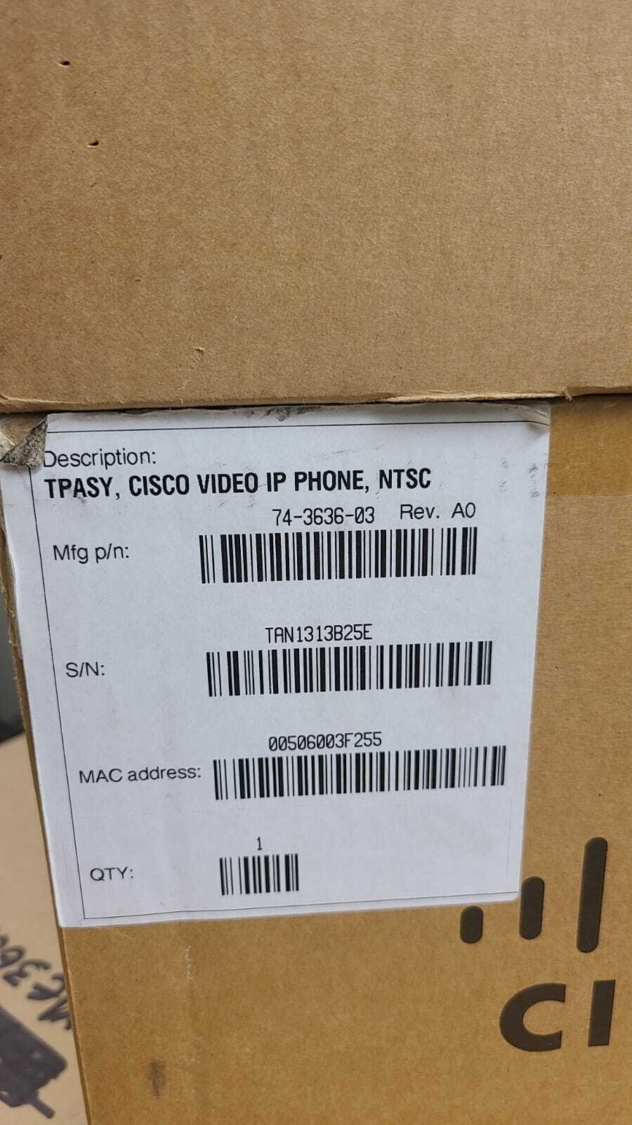 NEW Original Cisco 7985 CP-7985-NTSC IP Video Conference Phone New Open Box 7985