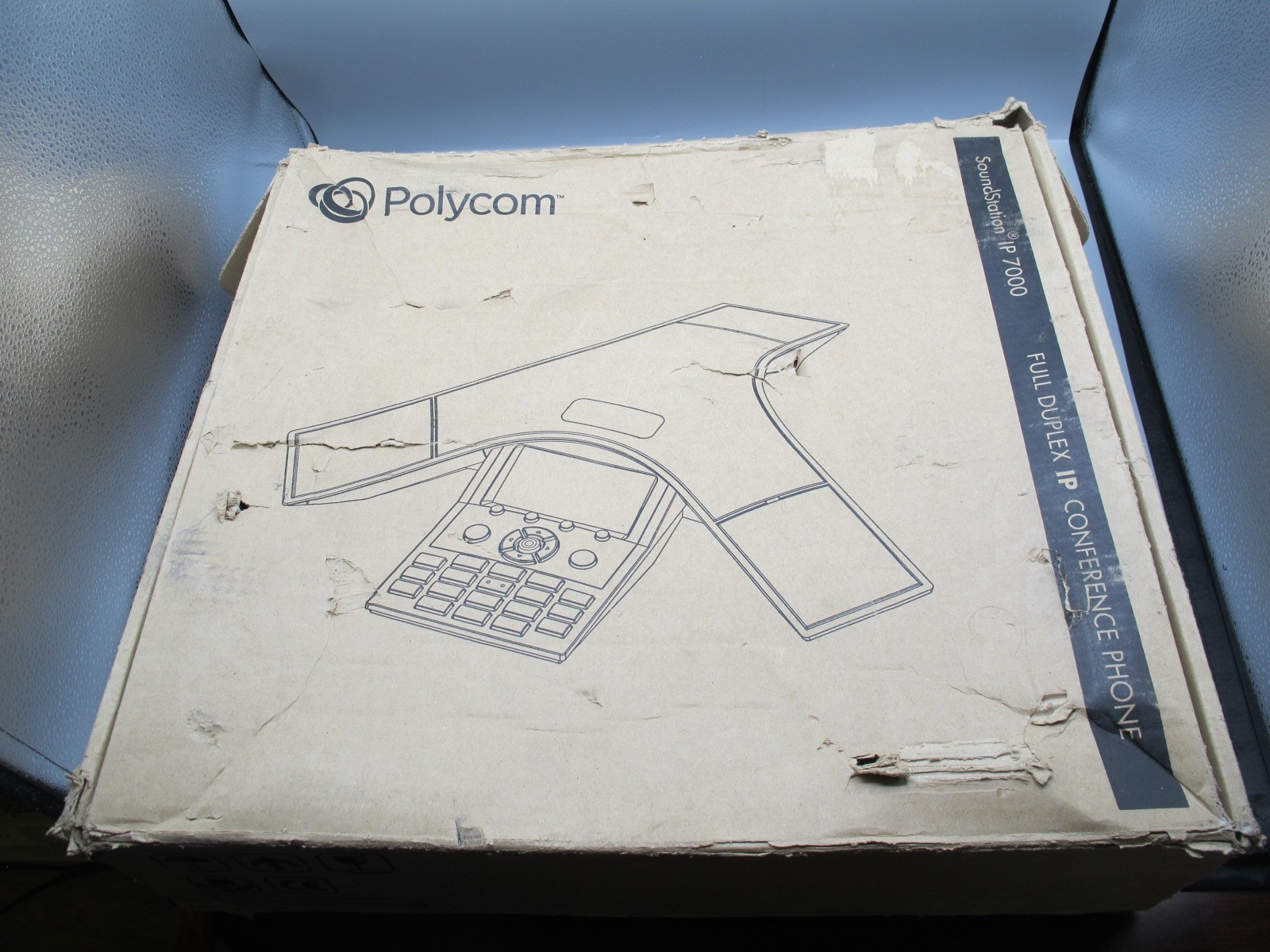 Polycom SoundStation IP 7000 PoE VoIP Conference Phone 2200-40000-001-FREE SHIP!
