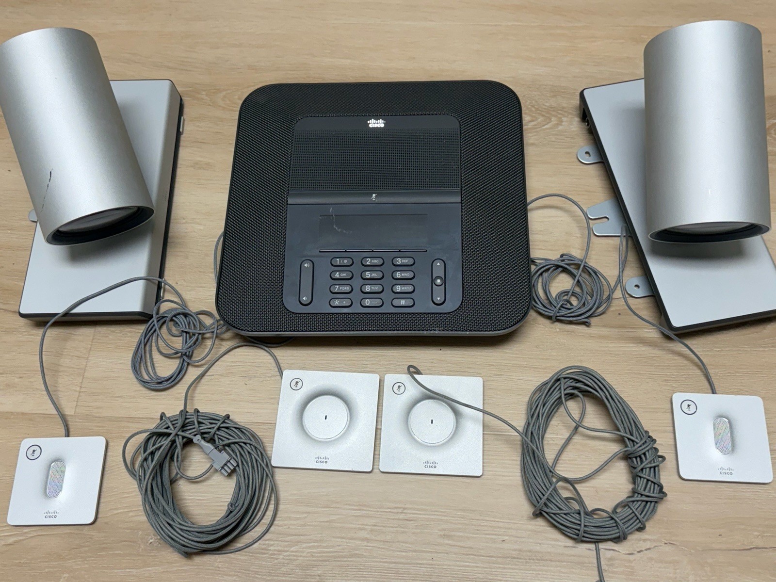 Cisco CP-8832 Conference Equip Lot w/ TelePresence Cameras & Table Mics
