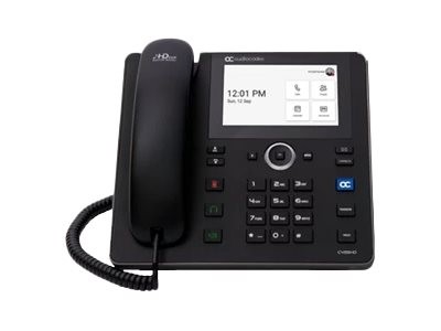AudioCodes Ip Phone Teams C455Hd PoE GbE Black Voip Phone TEAMS-C455HD