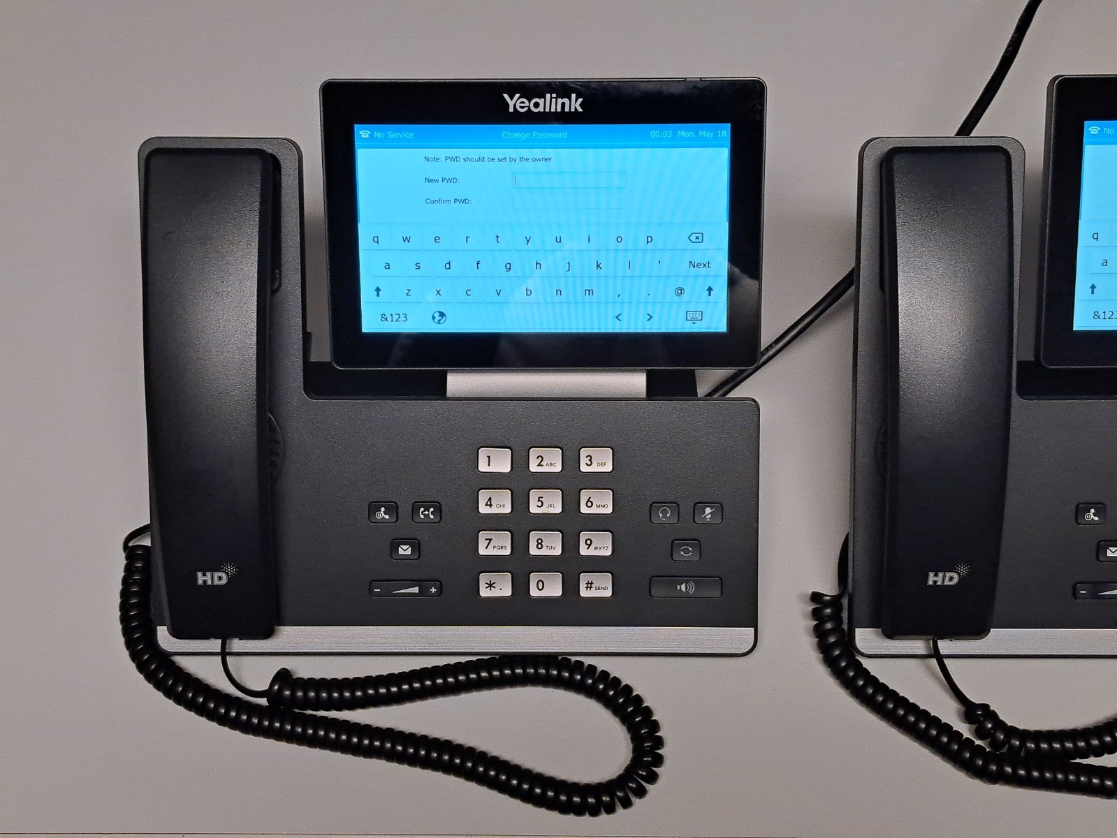 LOT OF 3 Yealink SIP-T57W Prime Business Phones