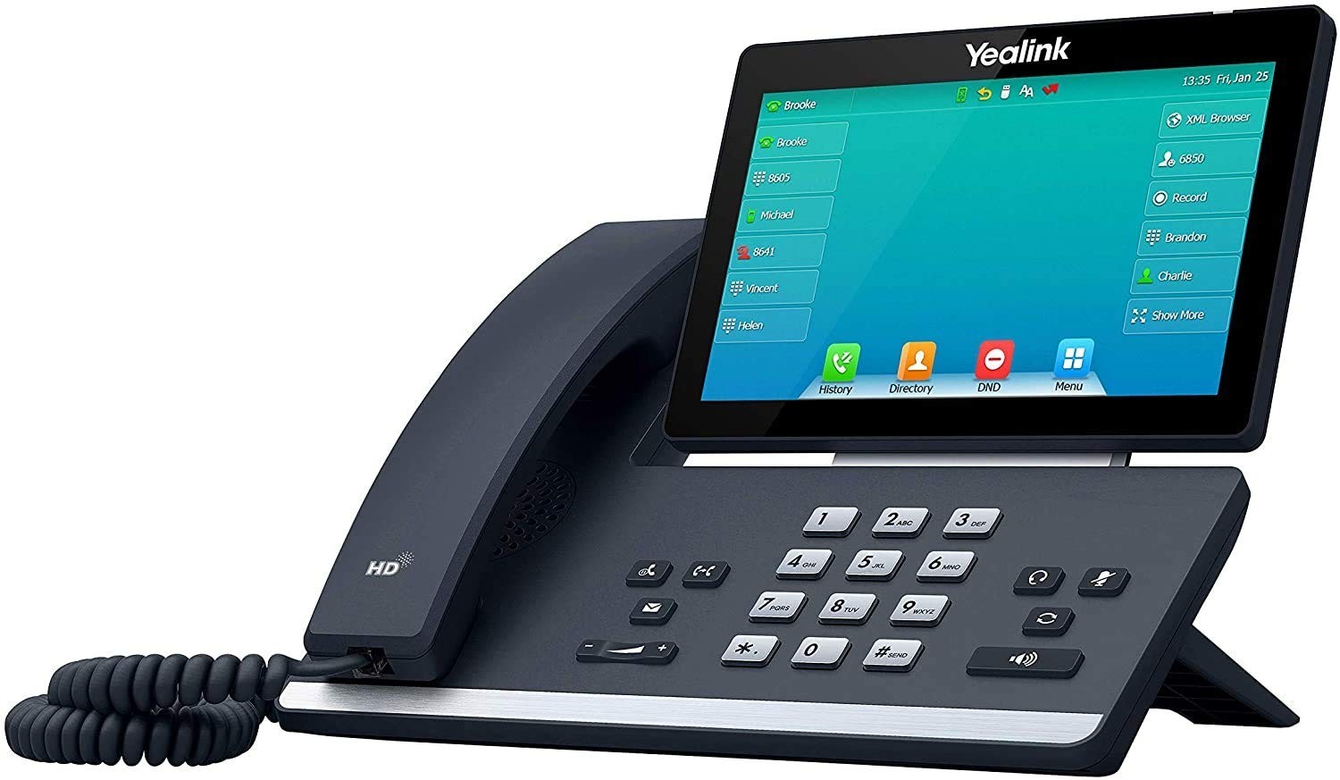 Yealink SIP-T57W Prime Business Phone – Bluetooth, Wi-Fi, IP VOIP Phones