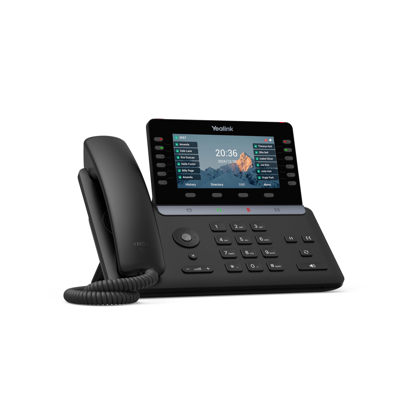 Yealink SIP-T85W 1301220 Wi-Fi IP Phone 16 SIP 5.5″ Color LCD Display