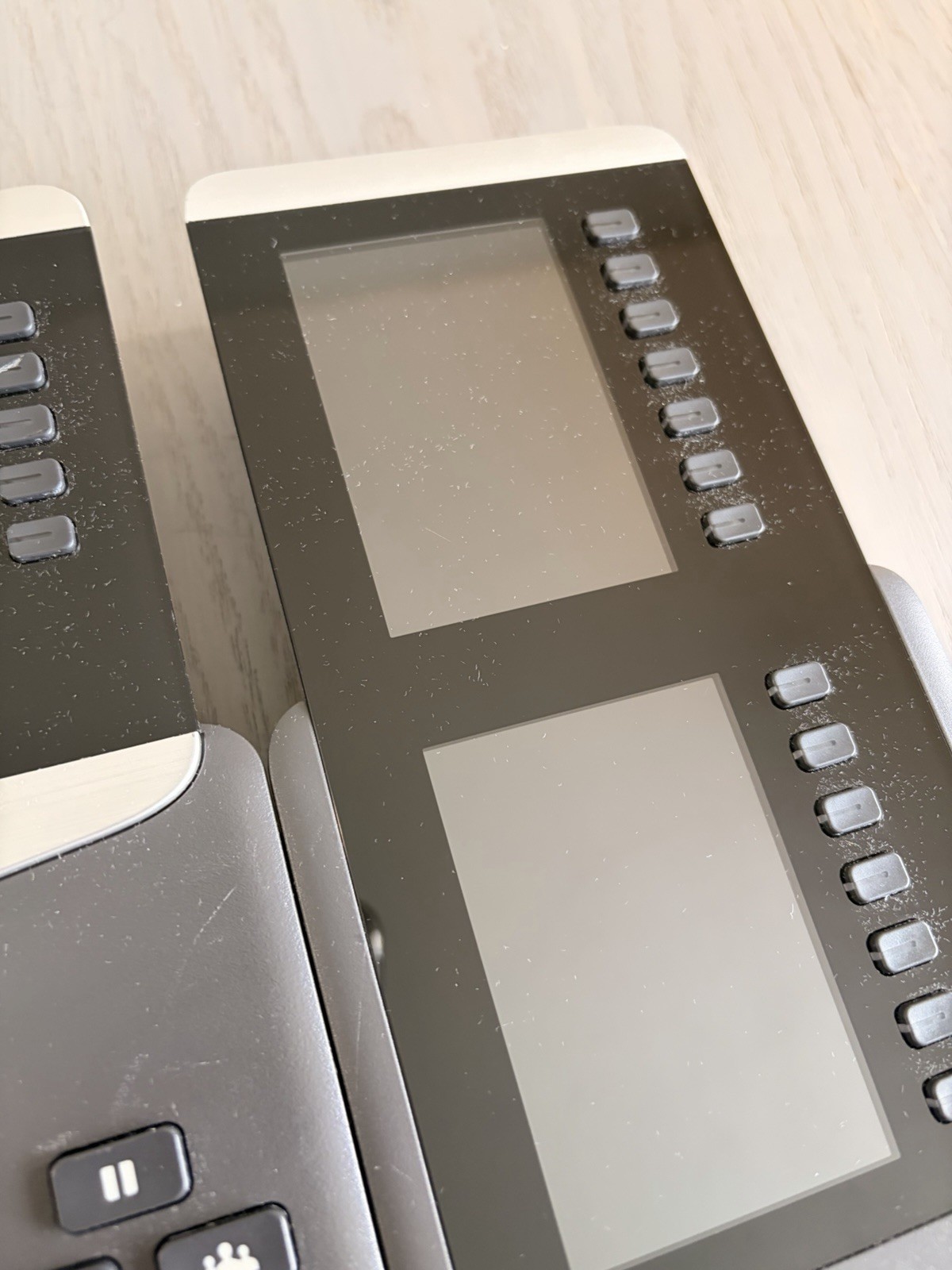 Cisco CP-8861 IP Phone w CP-8800-A-KEM Key Expansion Module NO HANDSET&STAND(U15