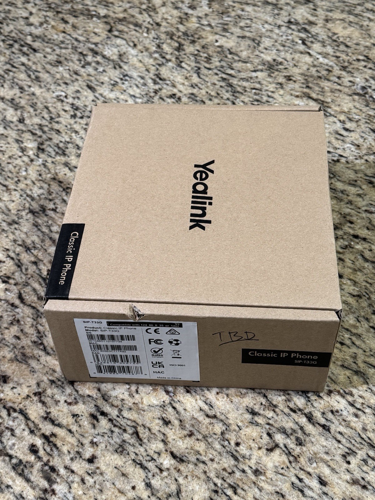 Yealink SIP-T33G 4-Line Classic Business IP Phone