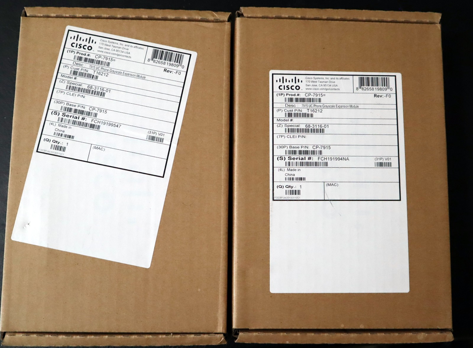 Cisco CP-7915 IP Phone Expansion Module 7915 New Factory Sealed 7962G 7965G