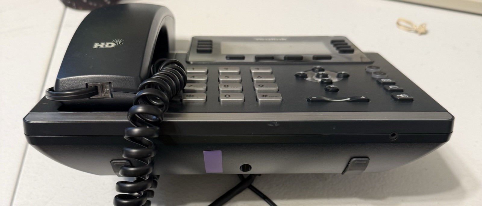 Yealink SIP-T43U Corded PoE Support IP Phone – WORKS – No Stand