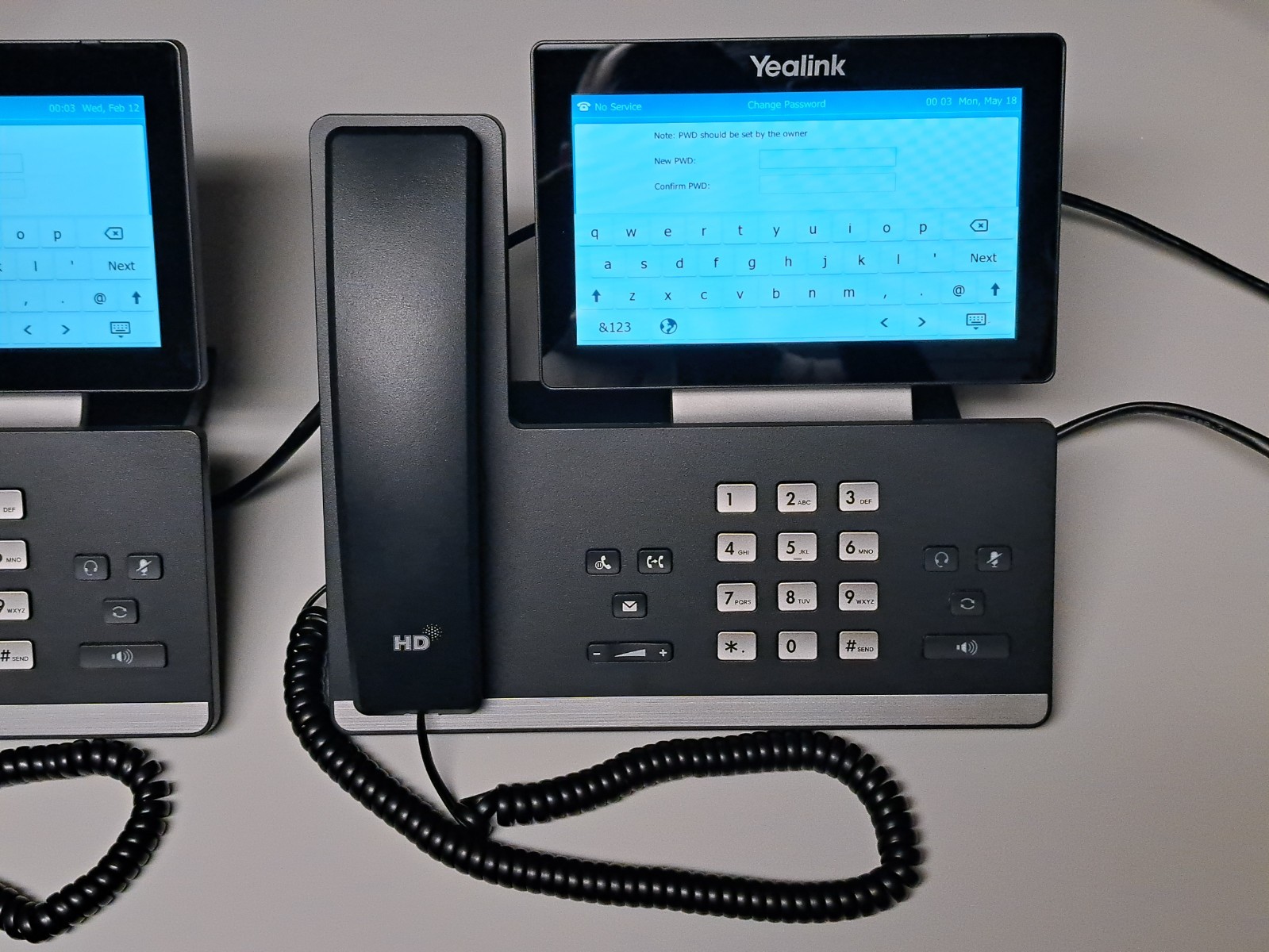 LOT OF 3 Yealink SIP-T57W Prime Business Phones