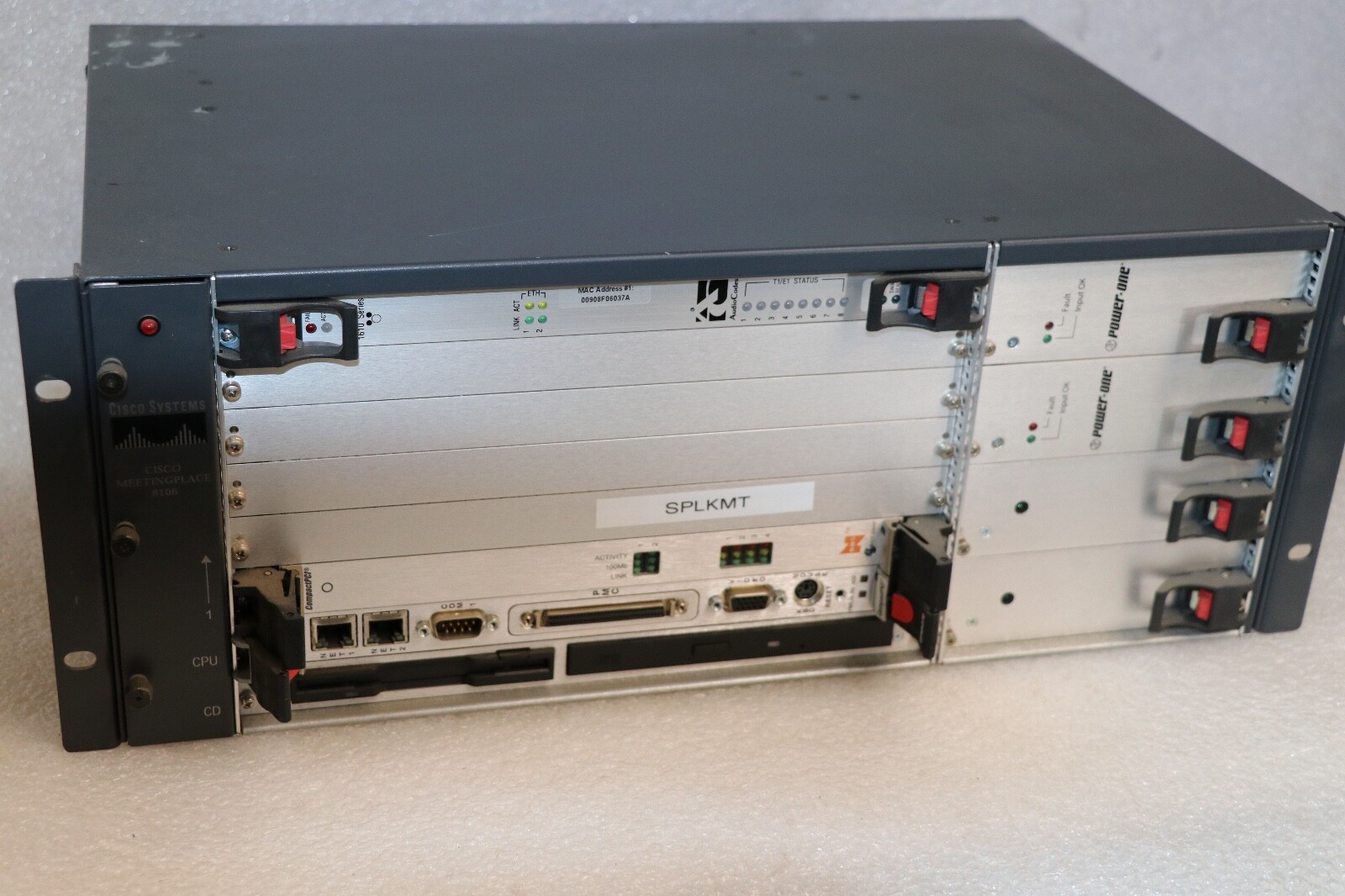 Cisco Unified Meeting Place MeetingPlace 8106 Audio Video Conference Server