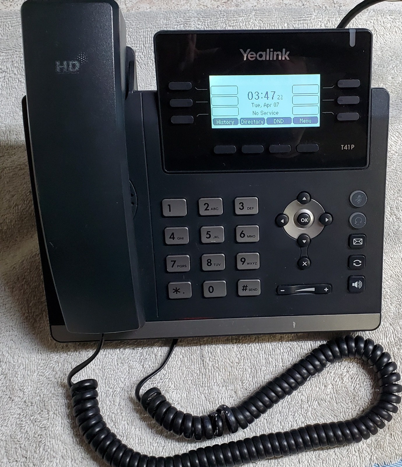 Yealink SIP-T41P Corded VoIP Desk Phone