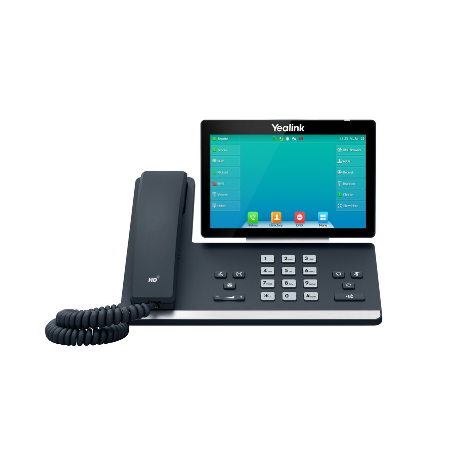 Yealink 1301089 SIP-T57W IP Phone – Corded/Cordless – Bluetooth, Wi-Fi