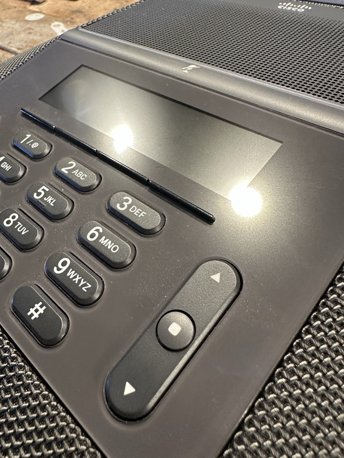 USED Cisco CP-8832-K9 IP Conference Phone No PoE Injector Included!