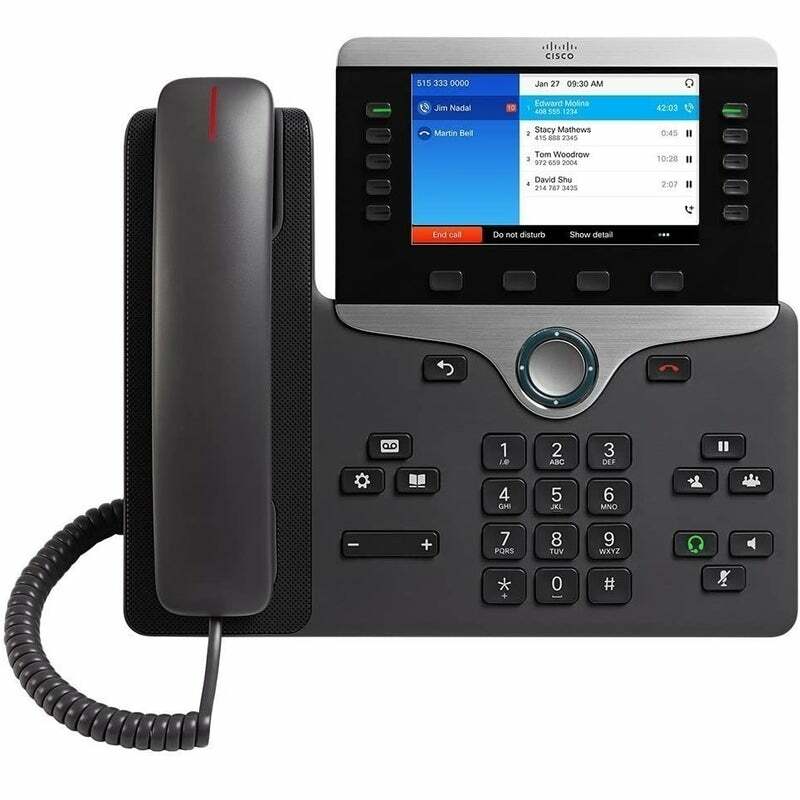 New Cisco CP-8851-K9 VoIP IP PoE Color LCD Display Phone- CP-8851-K9