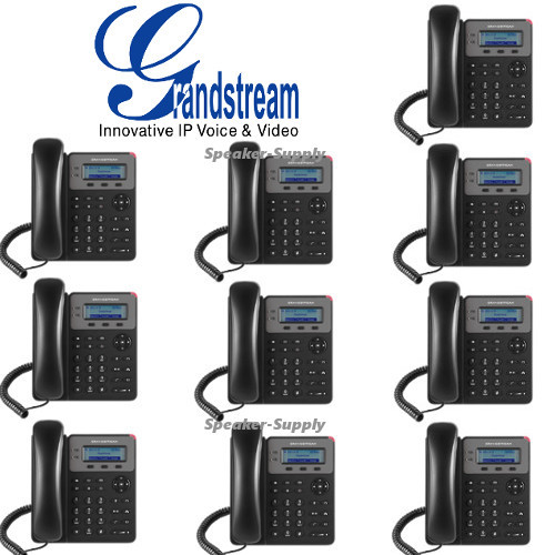 10 Pack Set Grandstream GXP1610 VoIP IP Phone 3 Way Conferencing 1 SIP 2 Call