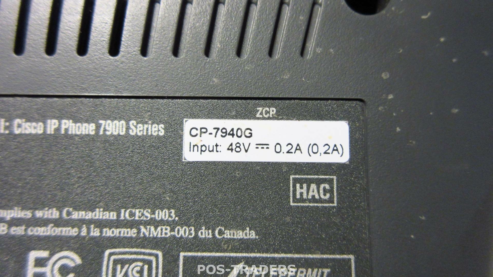 Cisco CP-7940G 7940 Series Unified IP VoIP Phone Telephone INCL HANDSET
