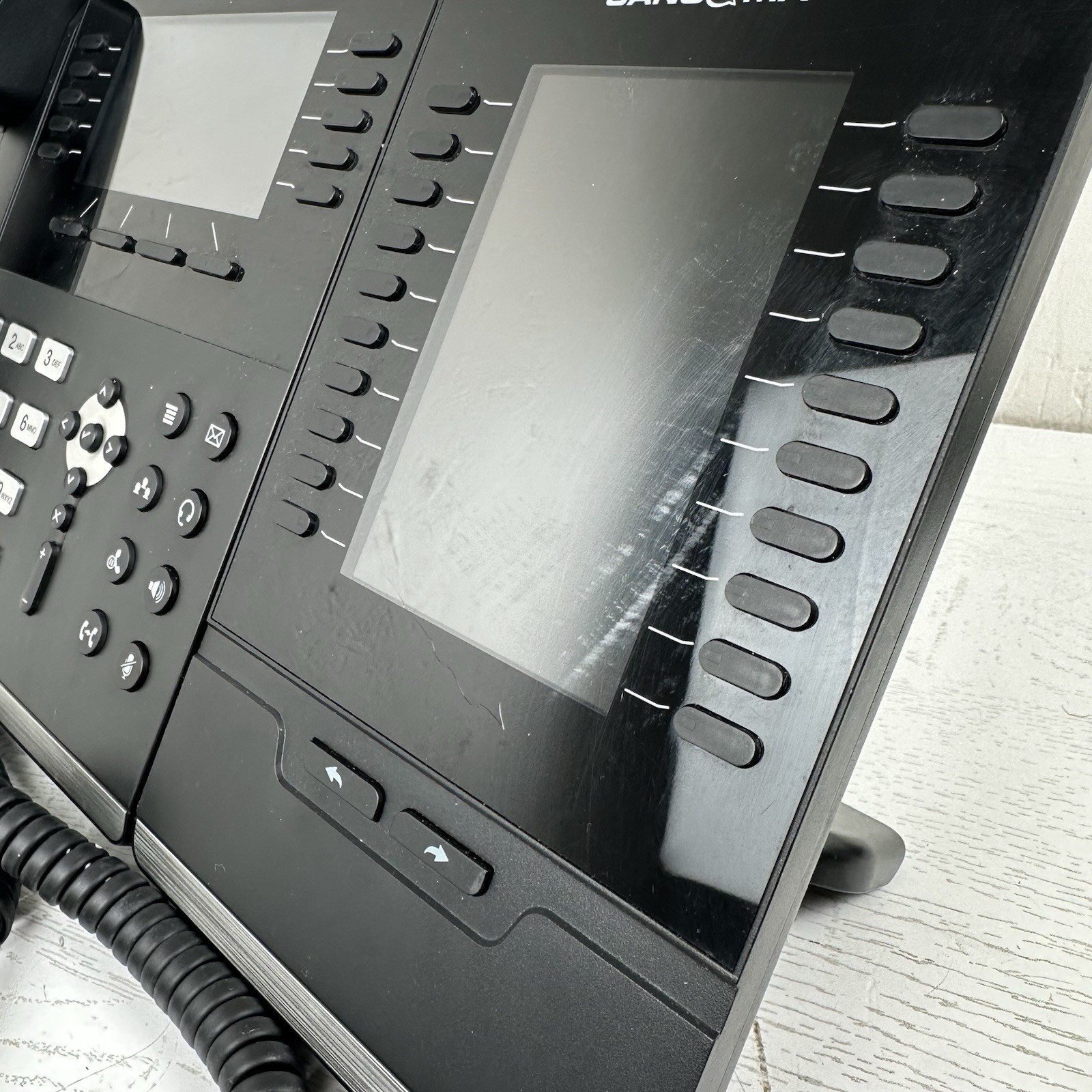 Sangoma S705 Gigabit IP Phone With Expansion Module EXP100 Works