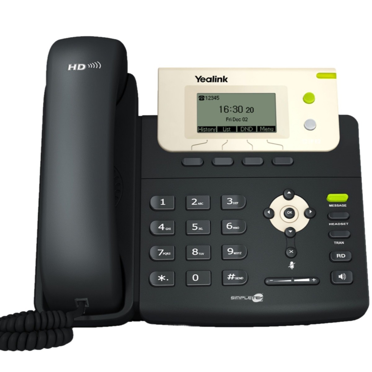 Yealink Sip-t21p E2 Voip Phone 2 Line Corporate Poe With Power Supply_